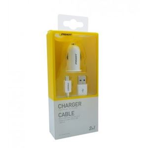 Picture of Original Pisen iCar Charger with Micro Data Cable (0.8M)