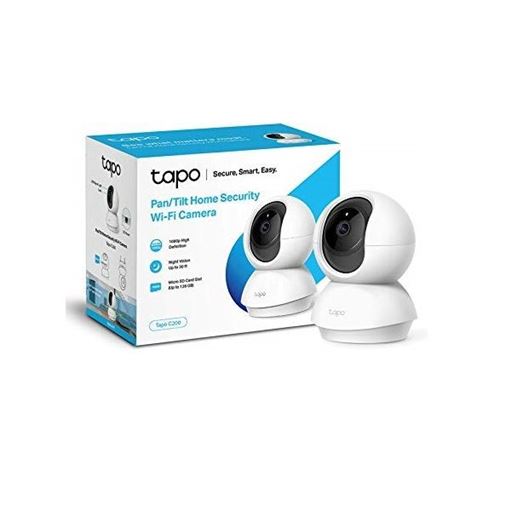 Picture of TP-Link Pan/Tilt Home Security Wi-Fi Camera Tapo C200 1080 HD ( Support MicroSD Card (up to 128 GB)