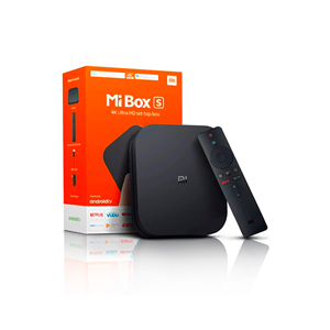 Picture of [Global English Version] Xiaomi Mi Box S 4K Ultra HD with Bluetooth Voice Remote Control (TV Box | Chromecast Builts-in | YouTube | Google Service | Google Assistance) Streaming Media Player