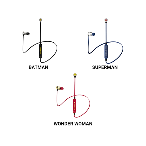 Picture of A&S Wireless Bluetooth In Ear Earphone (Batman / Superman / Wonder Woman)