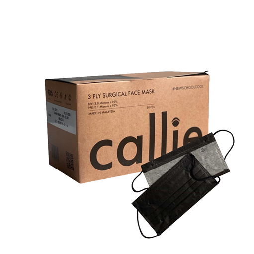 Picture of Callie Ultra Blackout - 3PLY Face Mask [50 Pieces]