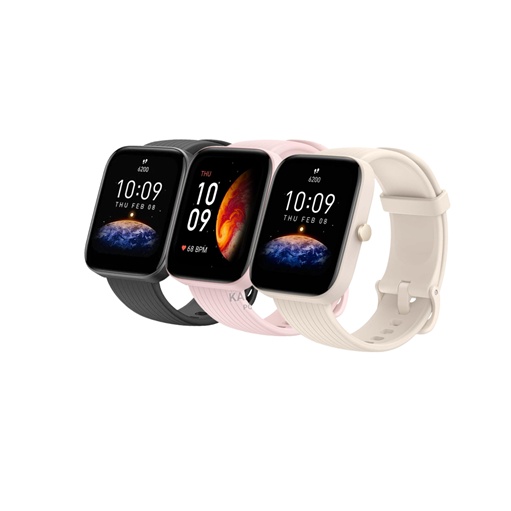 Picture of Amazfit Bip 3 Pro [1.69” Large Color Display | 2 Weeks Battery Life | 5 ATM Water-resistance | 4 Satellite Positioning Systems | Blood-oxygen Saturation Measurement]