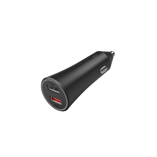 Picture of Mi 37W Dual-Port Car Charger [27W Single Port For fast Charging | Dual Port | Multi-Layer Protection]