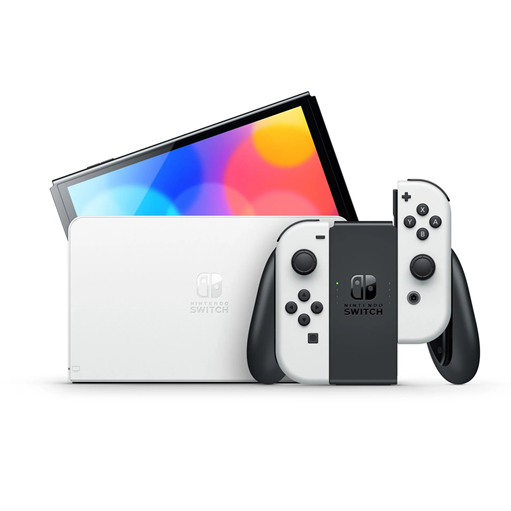 Picture of Nintendo Switch OLED [7" OLED Screen | 64GB Storage | Wi-Fi | Bluetooth | 4310mAh Battery]